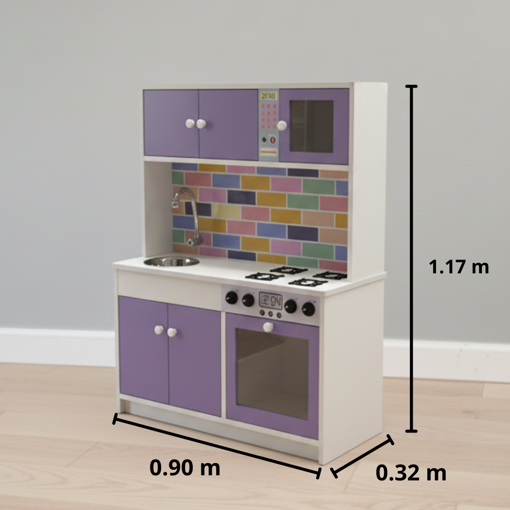 pack infantil cocina mini y refrigeradora lila pack infantil cocina mini y refrigeradora lila