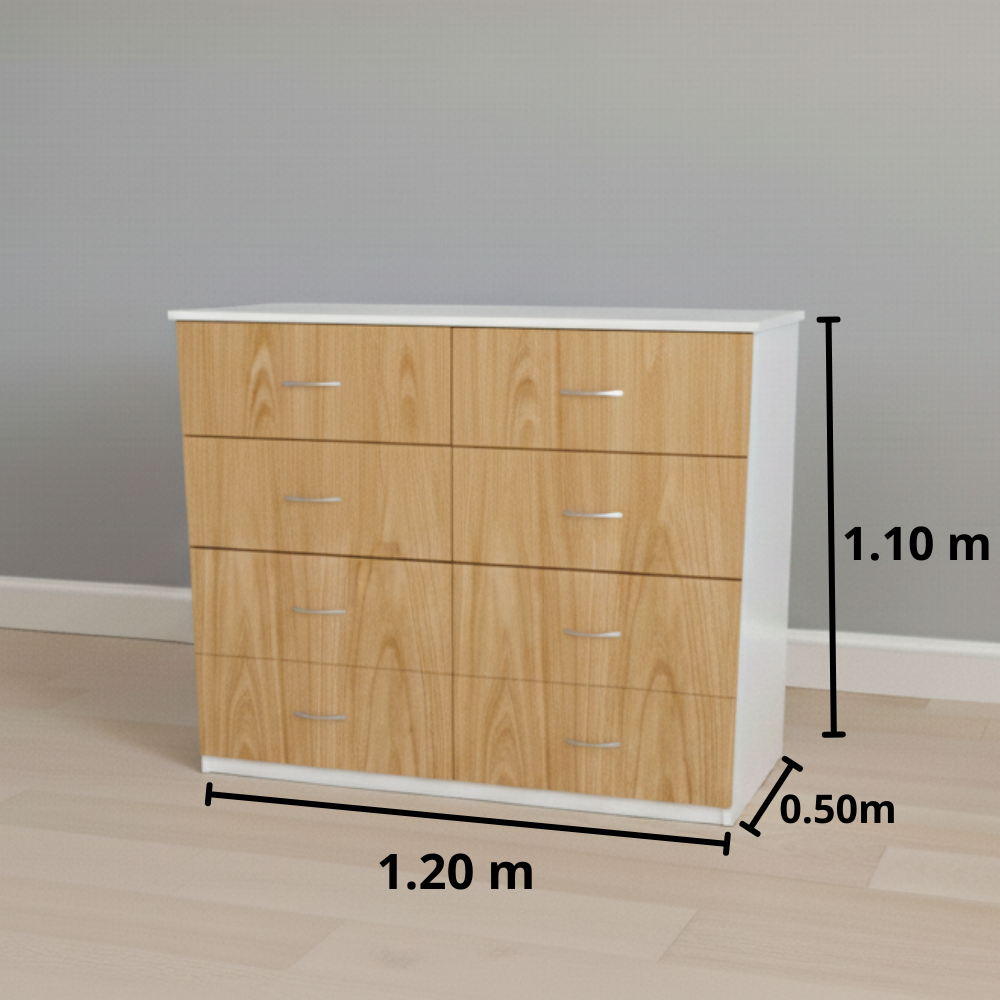 cÓmoda 8 cajones cÓmoda 8 cajones